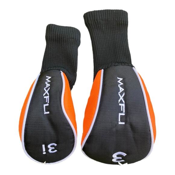 MAXFLI Men’s Lot Bundle 6 Clubs 4 woods and 2 Irons Maximum Distance Golf Clubs - Picture 2 of 14